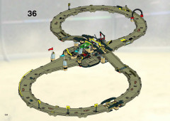 LEGO 8364 instructions page 134 – build guide