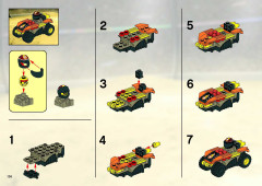 LEGO 8364 instructions page 136 – build guide
