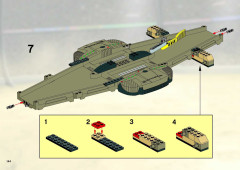 LEGO 8364 instructions page 144 – build guide