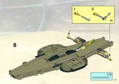 LEGO 8364 instructions page 145 – build guide