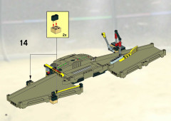 LEGO 8364 instructions page 22 – build guide