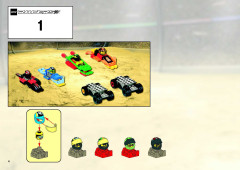 LEGO 8364 instructions page 4 – build guide