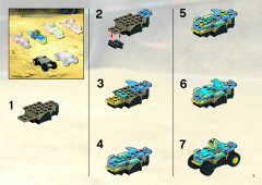 LEGO 8364 instructions page 5 – build guide