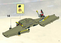 LEGO 8364 instructions page 67 – build guide