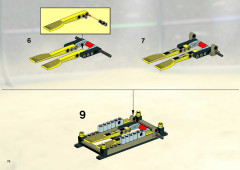 LEGO 8364 instructions page 76 – build guide