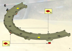 LEGO 8364 instructions page 85 – build guide