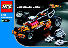 LEGO 8365 instructions page 1 – build guide