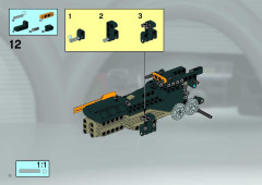 LEGO 8365 instructions page 12 – build guide