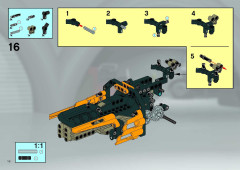 LEGO 8365 instructions page 16 – build guide