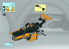 LEGO 8365 instructions page 18 – build guide