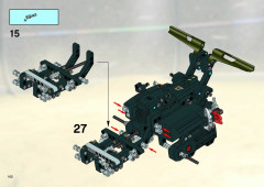 LEGO 8366 instructions page 102 – build guide
