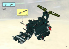 LEGO 8366 instructions page 103 – build guide