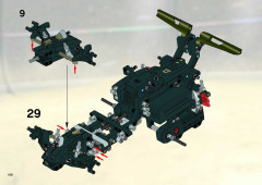 LEGO 8366 instructions page 106 – build guide