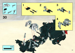 LEGO 8366 instructions page 107 – build guide