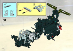 LEGO 8366 instructions page 108 – build guide