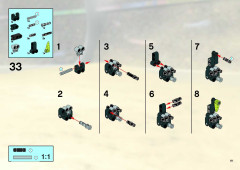 LEGO 8366 instructions page 111 – build guide