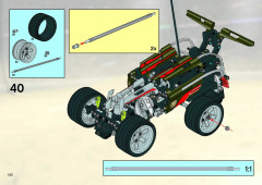 LEGO 8366 instructions page 122 – build guide