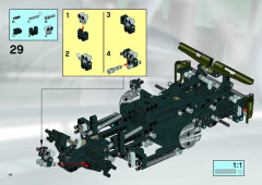 LEGO 8366 instructions page 44 – build guide