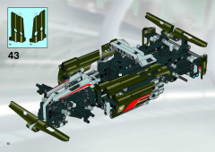 LEGO 8366 instructions page 62 – build guide