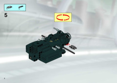 LEGO 8366 instructions page 8 – build guide