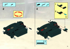 LEGO 8366 instructions page 85 – build guide