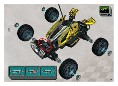 LEGO 8369 instructions page 33 – build guide