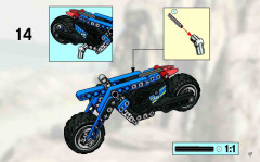LEGO 8370 instructions page 17 – build guide