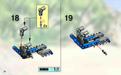 LEGO 8370 instructions page 34 – build guide