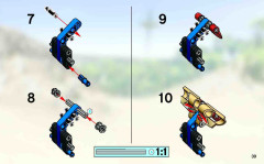 LEGO 8370 instructions page 39 – build guide