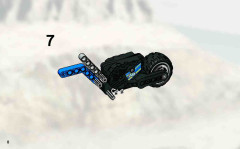 LEGO 8370 instructions page 8 – build guide