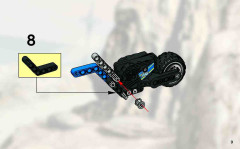 LEGO 8370 instructions page 9 – build guide