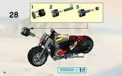 LEGO 8371 instructions page 28 – build guide