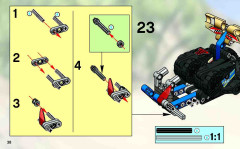 LEGO 8371 instructions page 38 – build guide