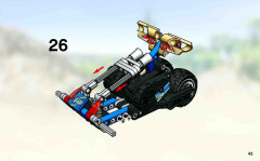 LEGO 8371 instructions page 43 – build guide