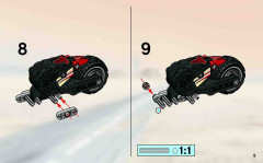 LEGO 8371 instructions page 9 – build guide