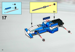 LEGO 8374 instructions page 10 – build guide
