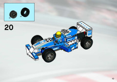 LEGO 8374 instructions page 13 – build guide