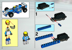 LEGO 8374 instructions page 2 – build guide