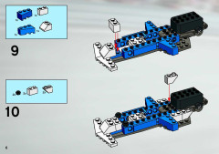 LEGO 8374 instructions page 6 – build guide