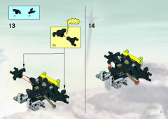 LEGO 8376 instructions page 11 – build guide