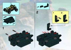 LEGO 8376 instructions page 4 – build guide