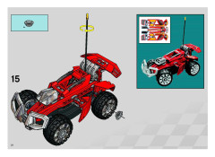 LEGO 8378 instructions page 21 – build guide