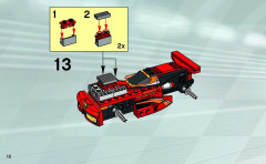 LEGO 8380 instructions page 12 – build guide