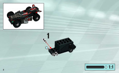 LEGO 8381 instructions page 2 – build guide