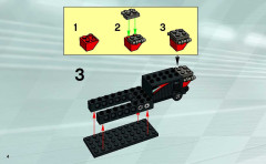 LEGO 8381 instructions page 4 – build guide