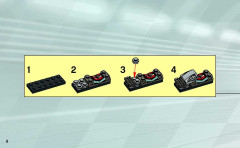 LEGO 8381 instructions page 8 – build guide