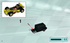 LEGO 8382 instructions page 2 – build guide