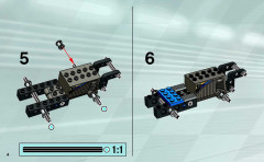 LEGO 8383 instructions page 4 – build guide