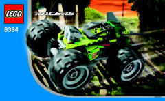 LEGO 8384 instructions page 1 – build guide