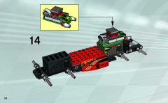 LEGO 8384 instructions page 18 – build guide